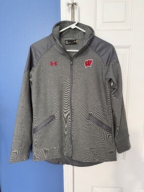 Women's Under Armour Wisconsin Zip Up Fleece